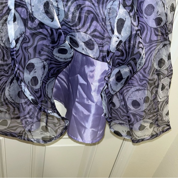Disney nightmare before Christmas Jack Skellington girls dress XL 14 like new - Picture 7 of 9